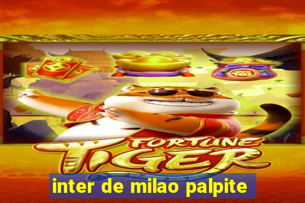 inter de milao palpite